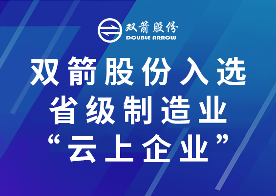 云上展翅，智领未来 | 双箭股份又获省级荣誉！